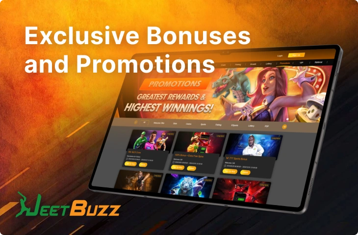 Jeetbuzz bonuses banner